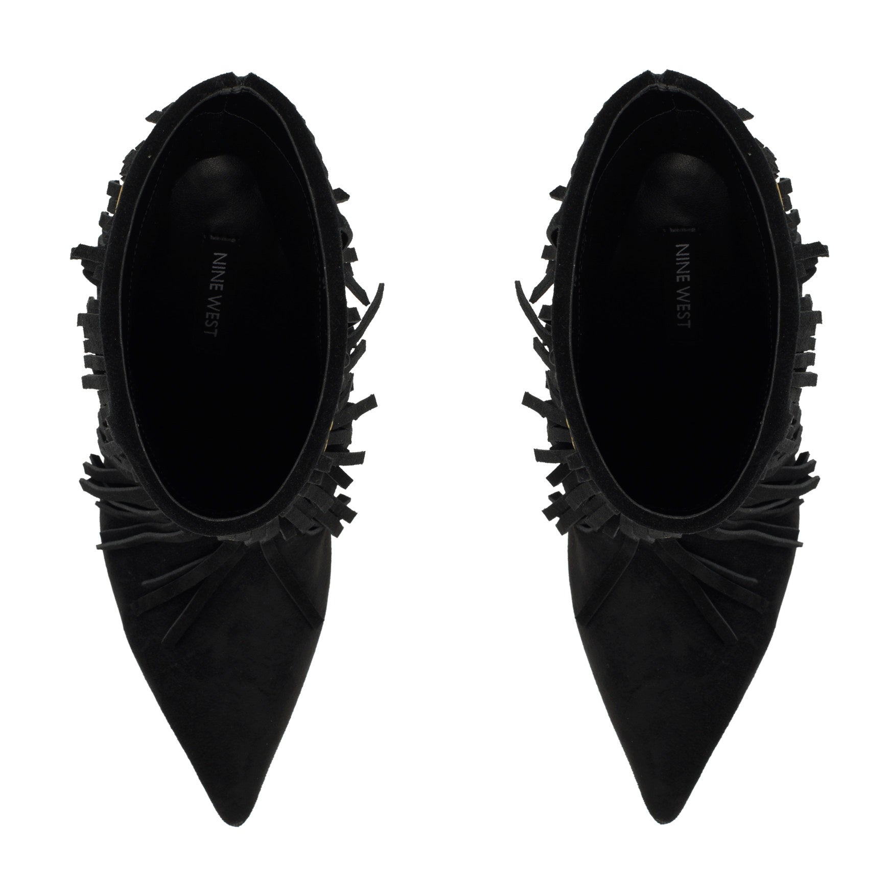 Carbona Leather Fringe Booties