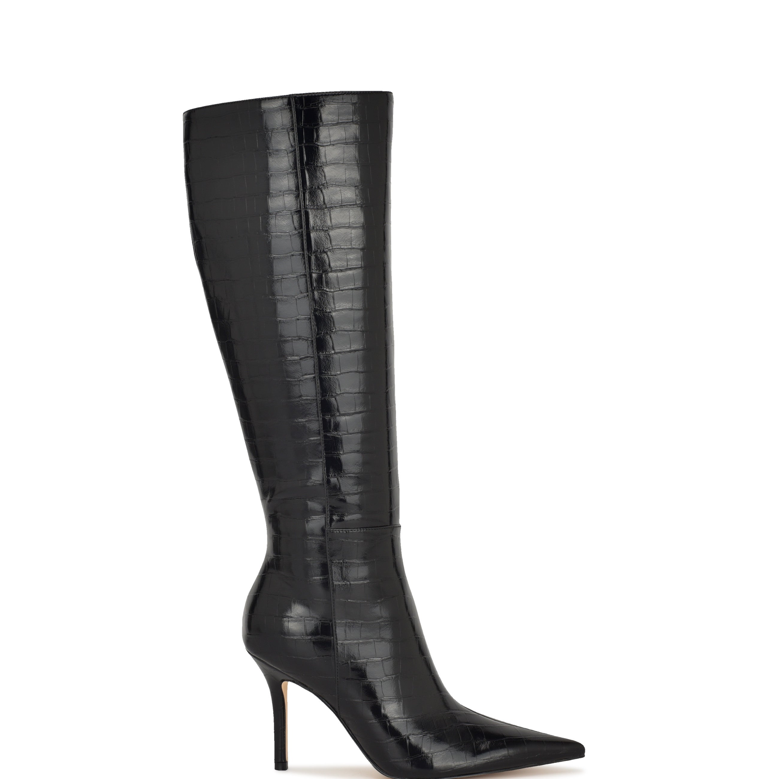 Gerty Pointy Toe High Shaft Dress Boots