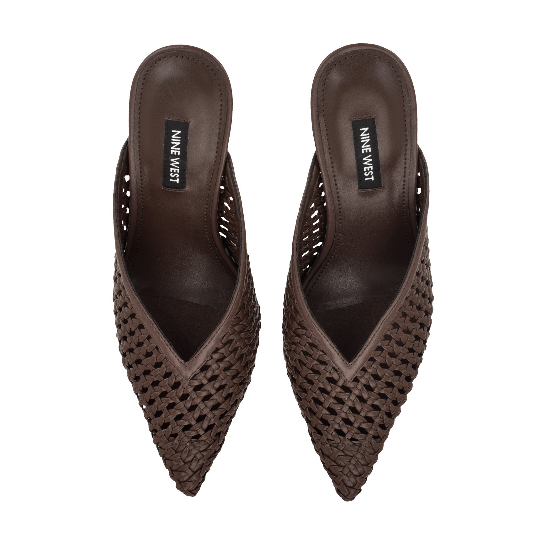 Grasso Woven Mule Pumps