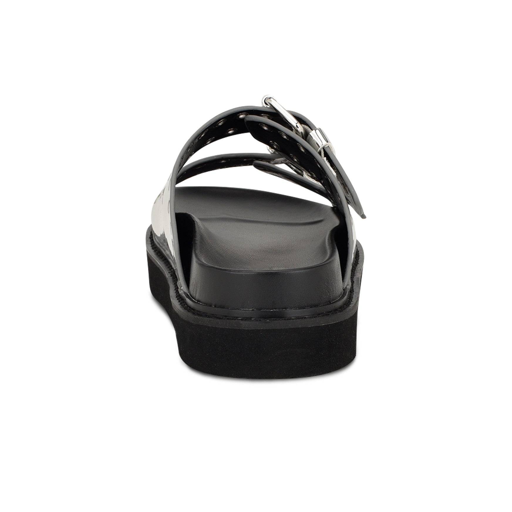 Eleny Buckle Slide Sandals