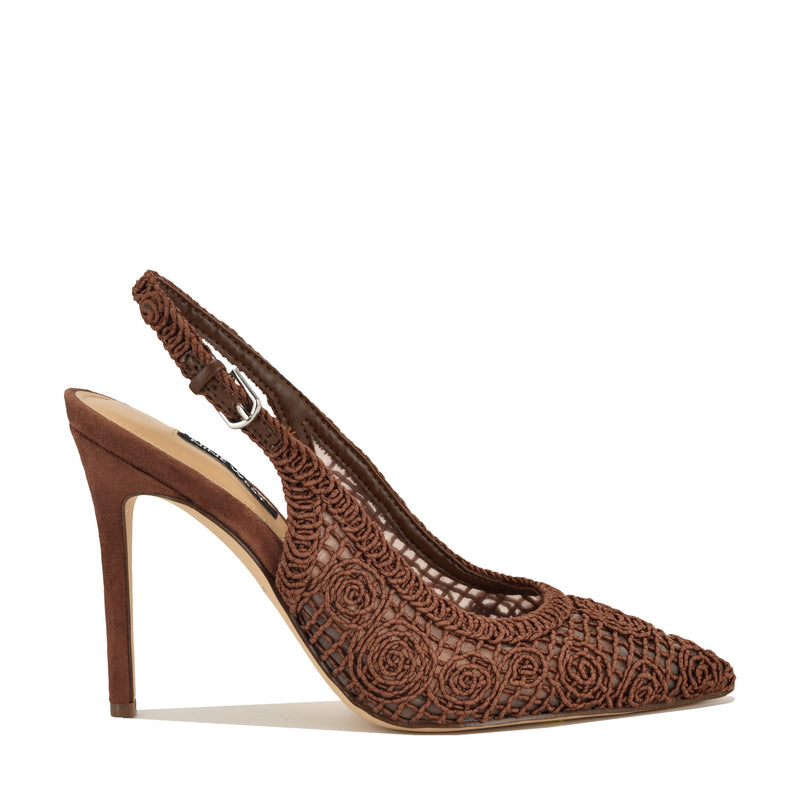Fantels Woven Slingback Pumps