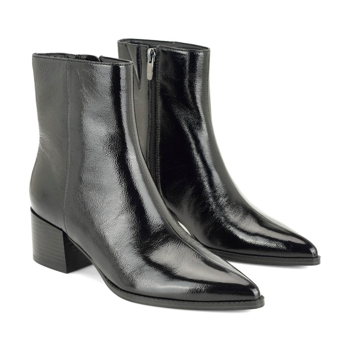 Becky Leather Booties