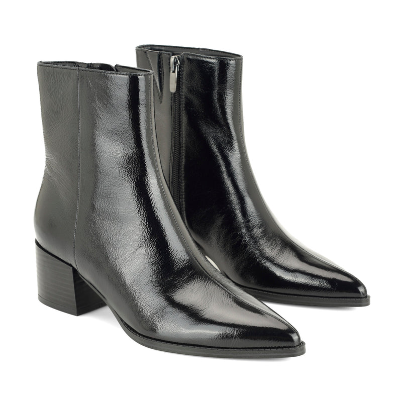 Becky Leather Booties