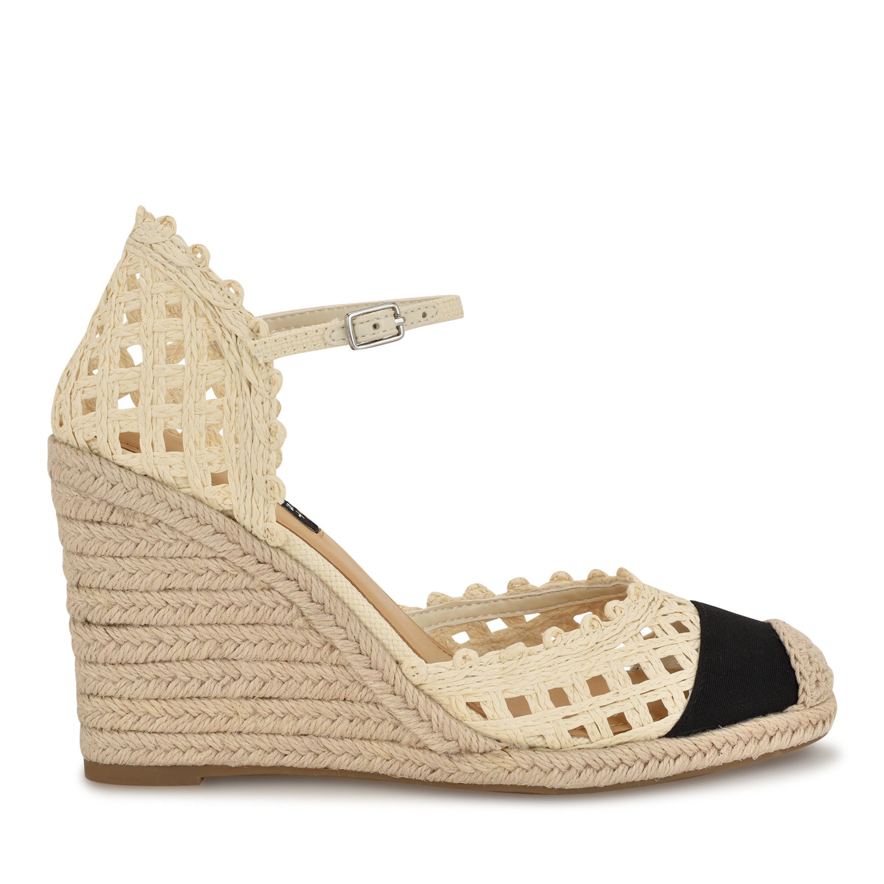 Mckinly Cap Toe Espadrille Wedges