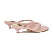 Cassa Thong Kitten Heel Sandals