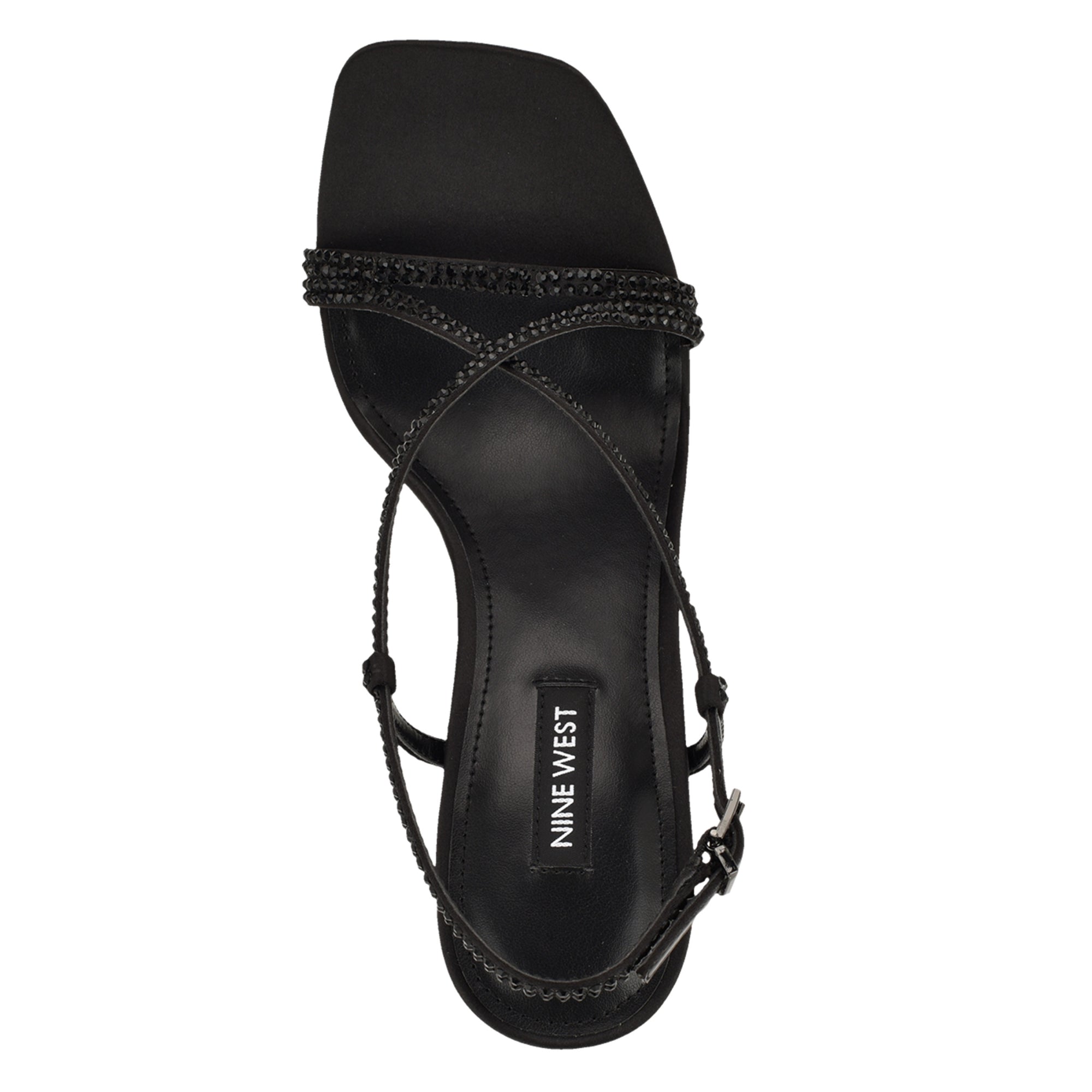 Vallan Strappy Rhinestone Sandals