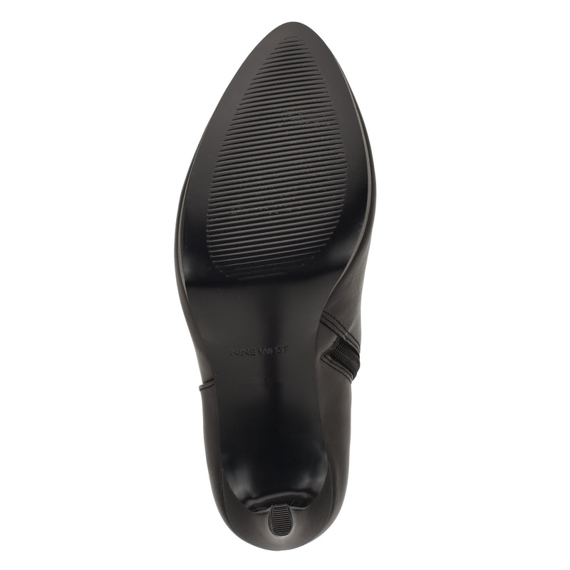 Quanette Platform Leather Booties