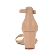 Pruce Ankle Strap Block Heel Sandals