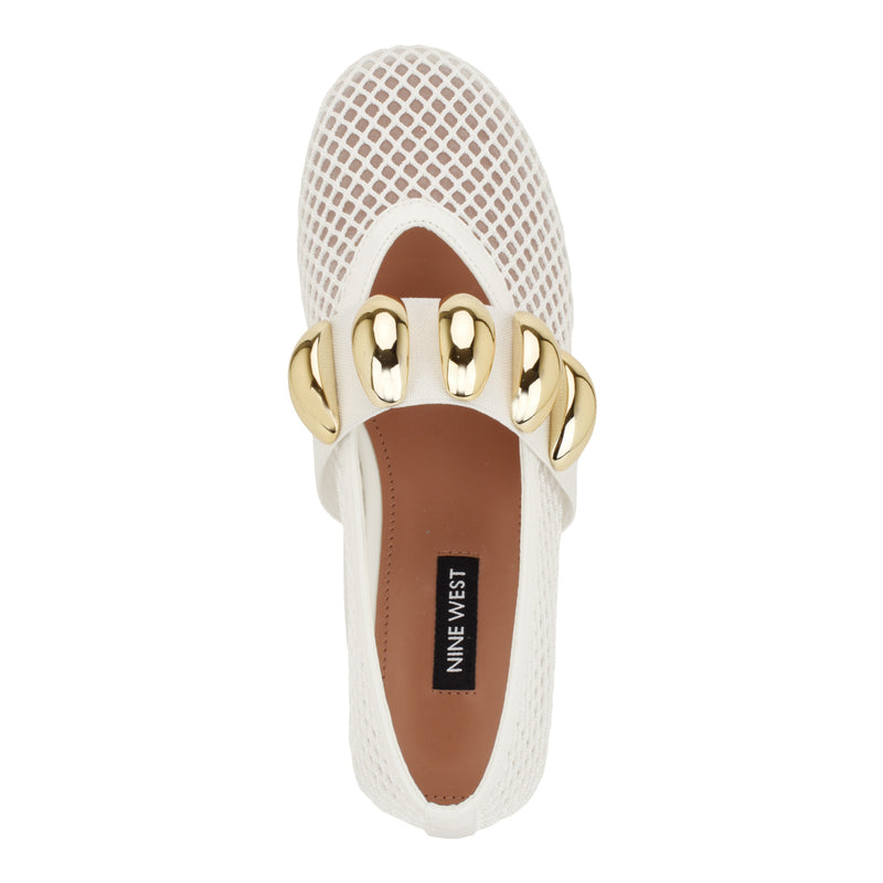Dorra Mesh Mary Jane Ballet Flats