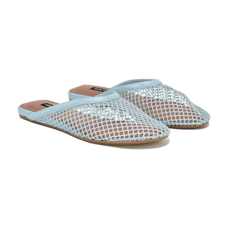 Daniela Flat Mesh Mules