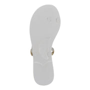 Seashell Jelly Flat Sandals