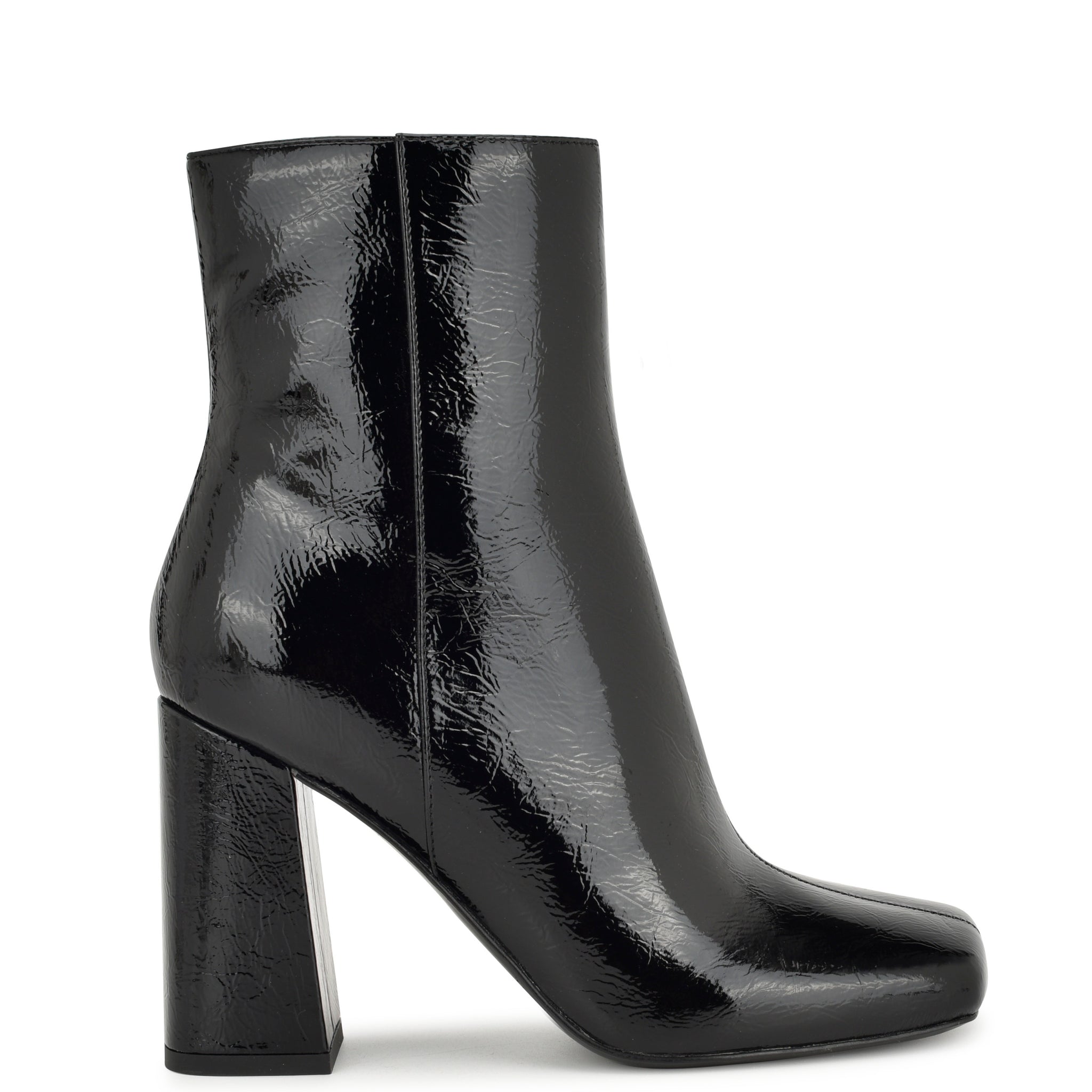 Nine west black hot sale leather boots