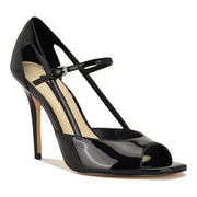 Perela Peep Toe Mary Jane Pumps