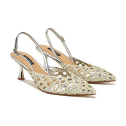 Randela Woven Slingback Pumps