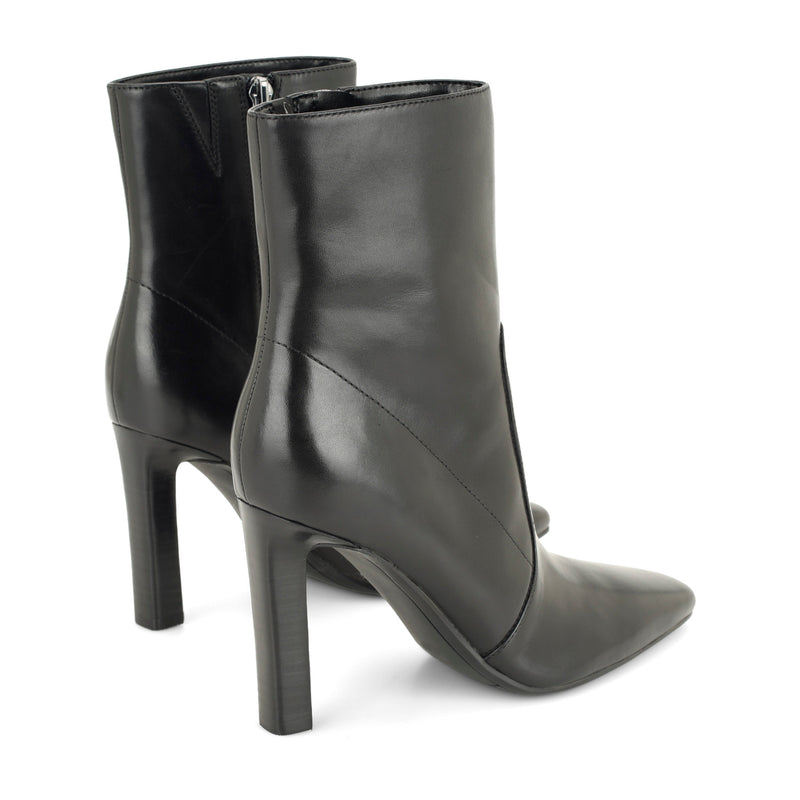 Halla Leather Ankle Booties