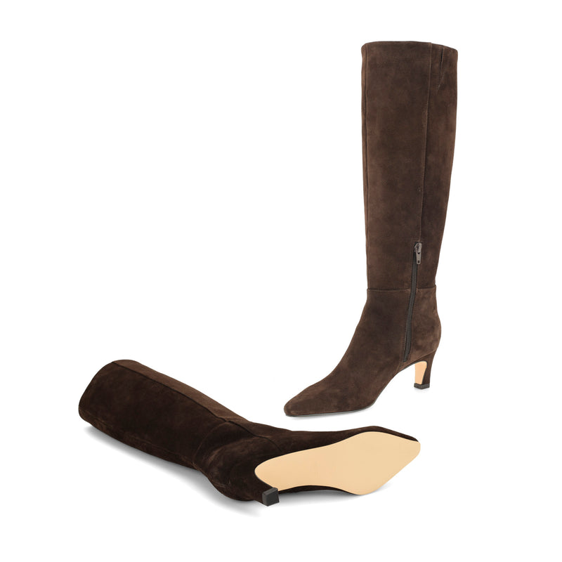 Paulene Knee High Leather Boots