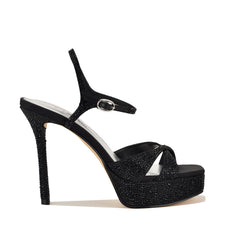 Marilyn Monroe Talent Platform Rhinestone Sandals