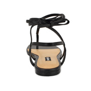 Norta Ankle Wrap Thong Sandals