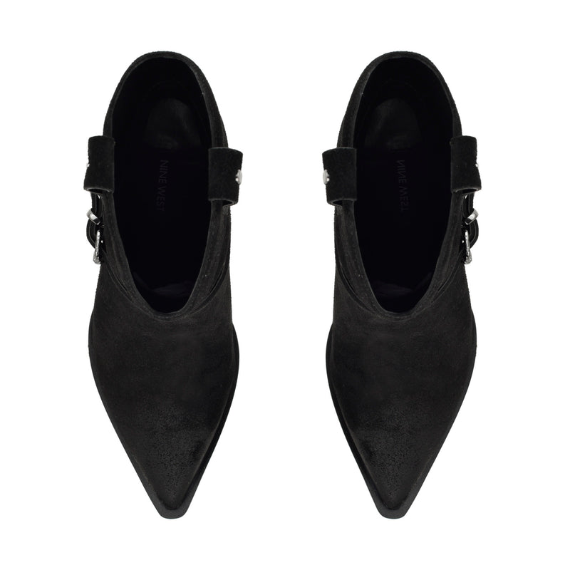 Weslie Leather Western Booties