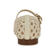 Halie Woven Mary Jane Flats