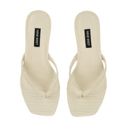 Cassa Thong Kitten Heel Sandals