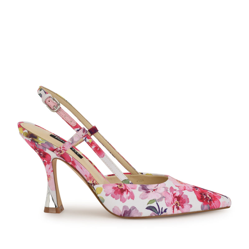 Vassa Pointy Toe Slingbacks