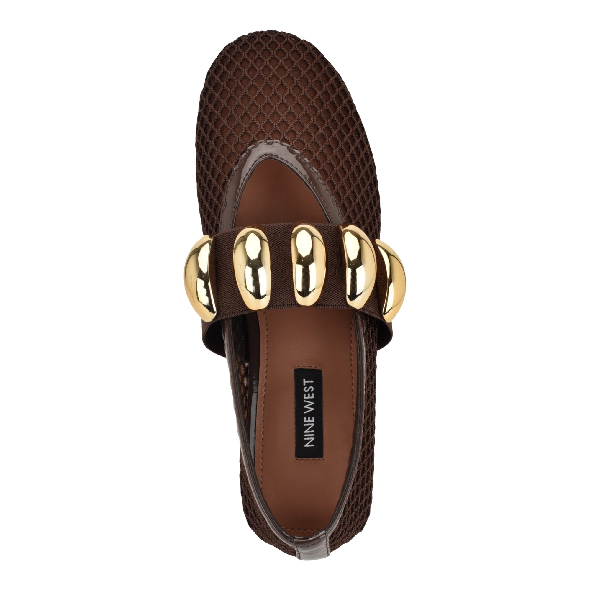 Dorra Mesh Mary Jane Ballet Flats