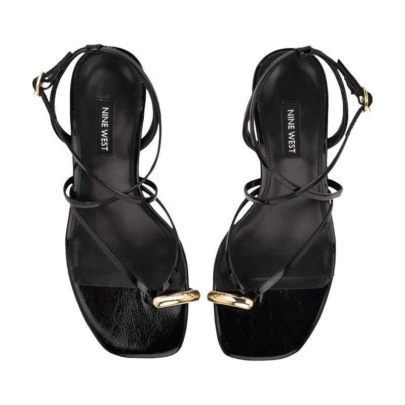 Mays Strappy Kitten Heel Sandals