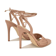 Merta Ankle Wrap Woven Sandals