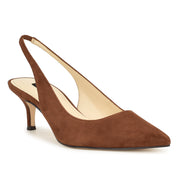 Nataly Leather Slingback Pumps