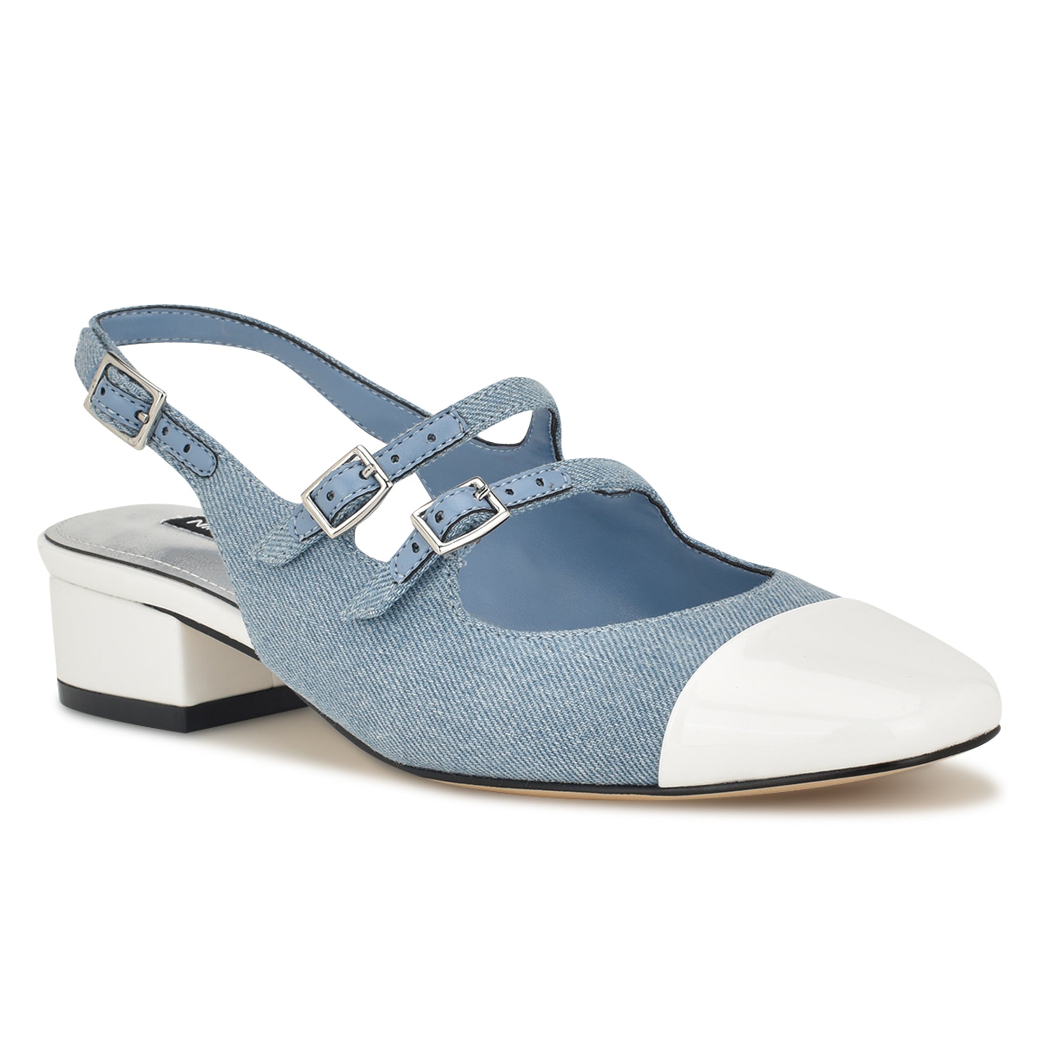 Norah Cap Toe Mary Jane Slingbacks Nine West