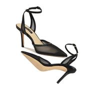 Gullia Mesh Ankle Strap Pumps