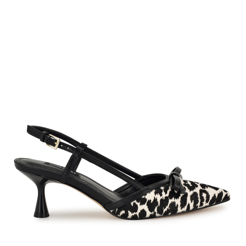 Reega Bow Slingback Pumps