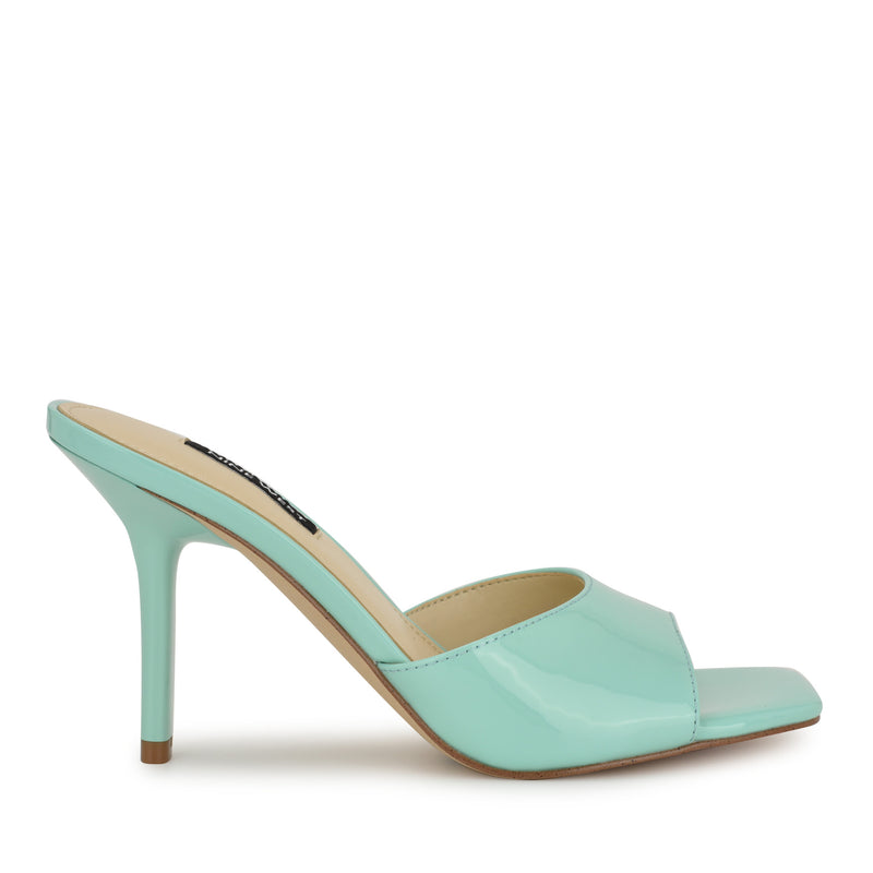 Nine West Disko Women's Dress Sandals Light Blue Patent : 9.5 M Nine West Disko Women's Dress Sandals Light Blue Patent : 9.5 M
