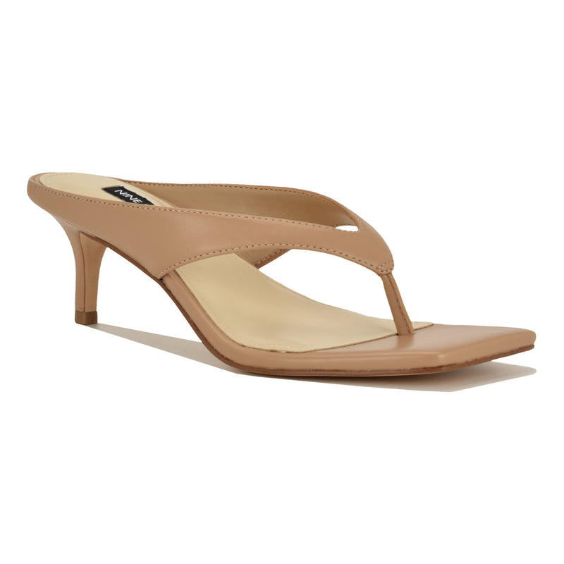 Olanna Heeled Thong Sandals