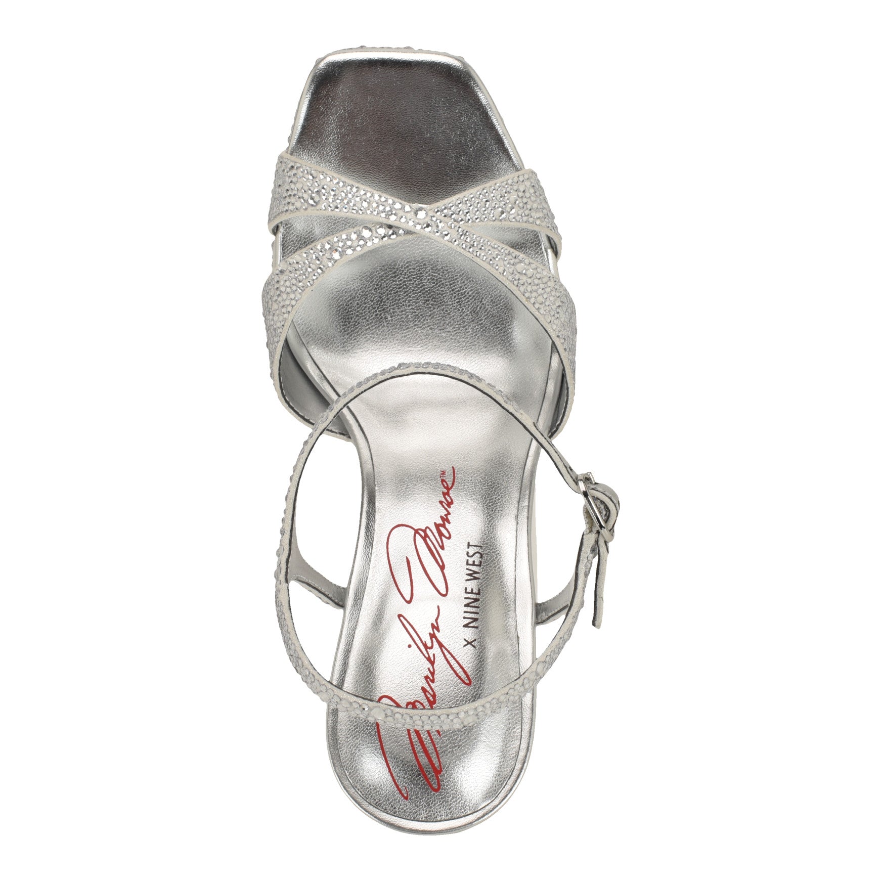 Marilyn Monroe Talent Platform Rhinestone Sandals