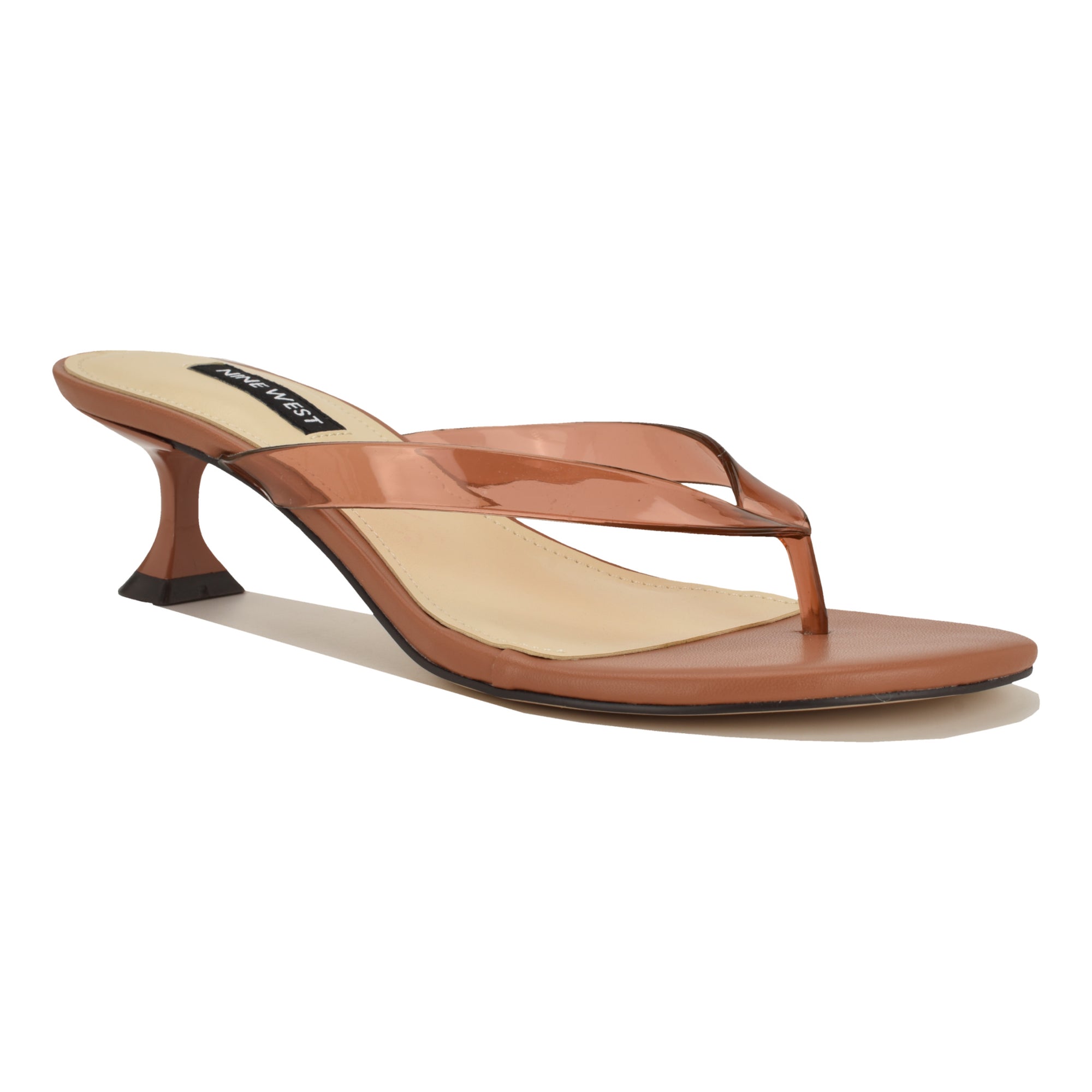 Crisee Heeled Jelly Thong Sandals