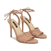 Merta Ankle Wrap Woven Sandals