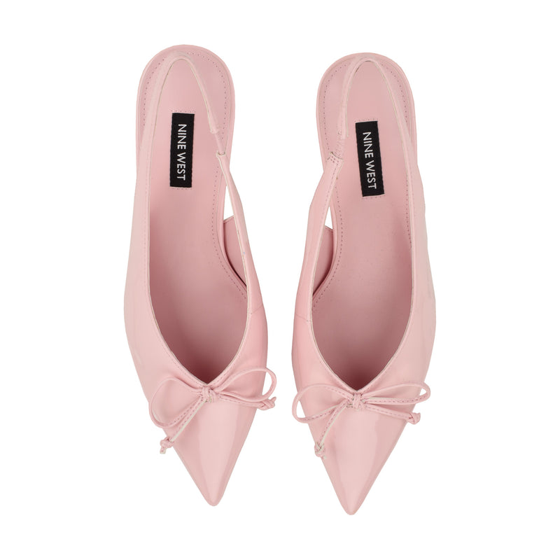 Evaa Kitten Heel Slingback Pumps