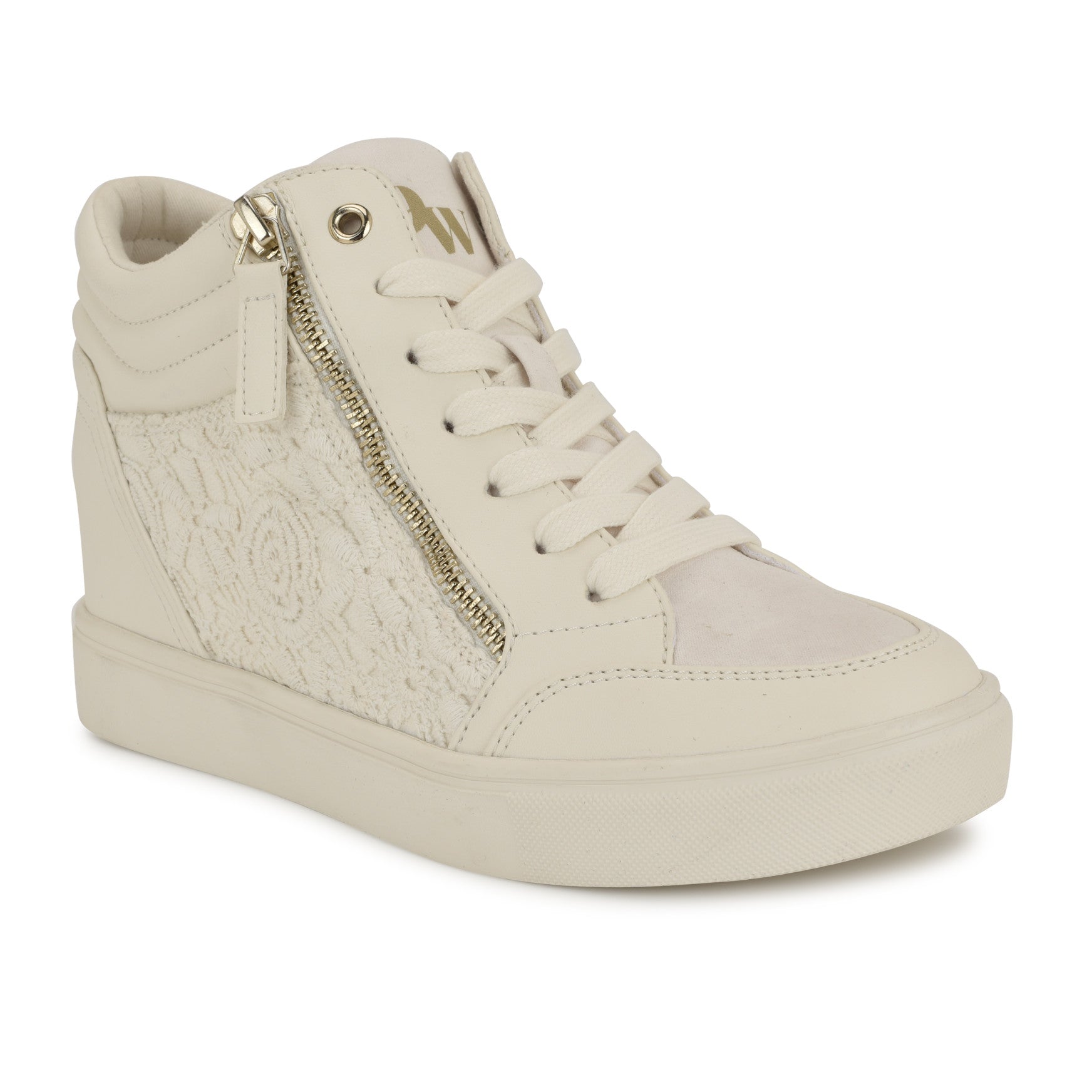 Tons High Top Hidden Wedge Sneakers