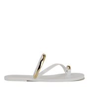 Seashell Jelly Flat Sandals