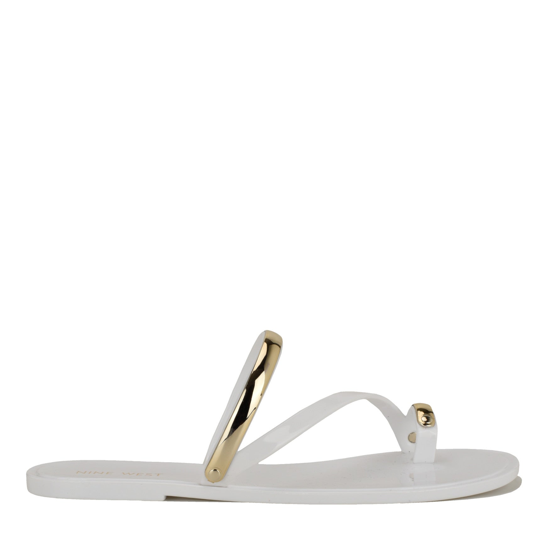 Seashell Jelly Flat Sandals