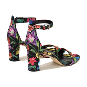 Pruce Ankle Strap Block Heel Sandals