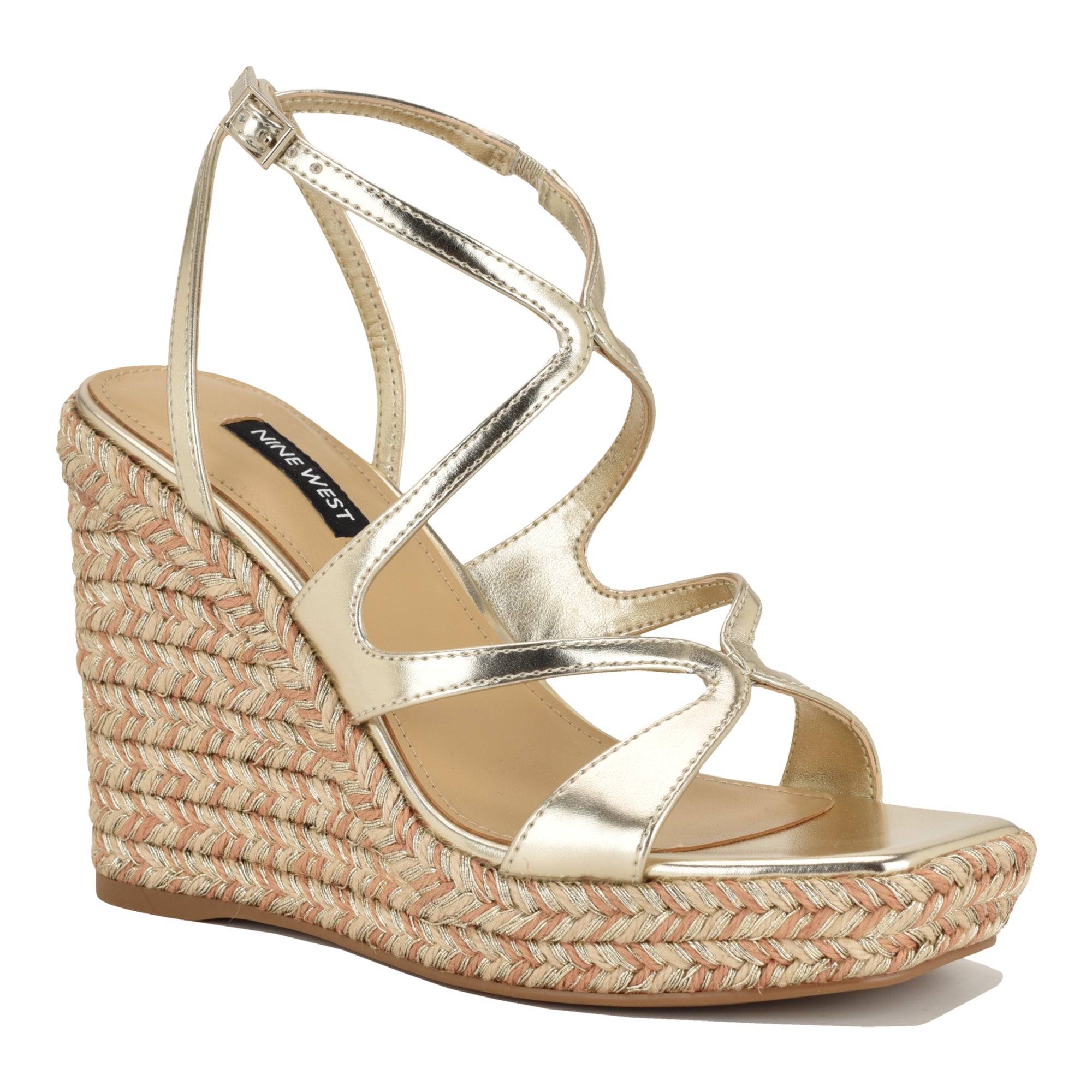 Adriane Strappy Wedge Sandals