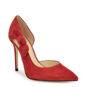 Fhalon Bow d'Orsay Pointy Toe Pumps