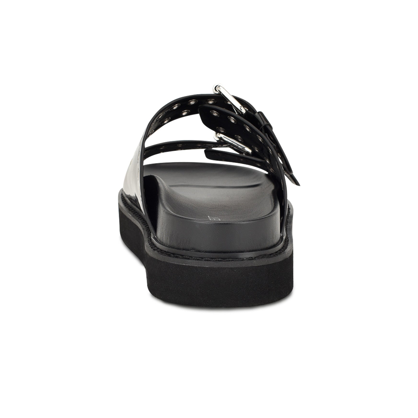 Eleny Buckle Slide Sandals