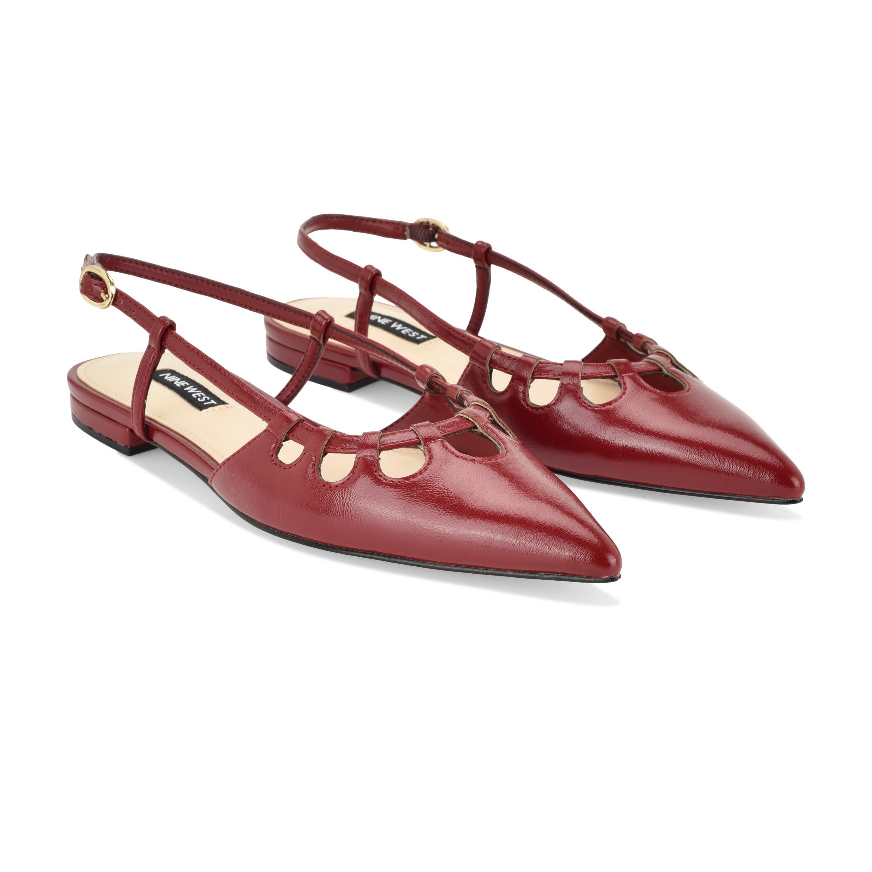 Harra Cutout Slingback Flats