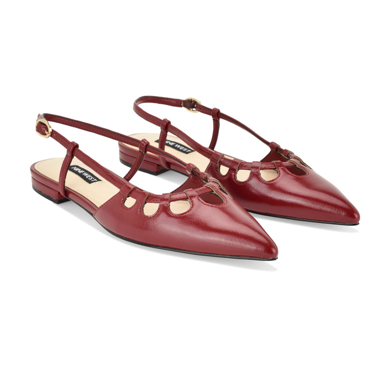 Harra Cutout Slingback Flats