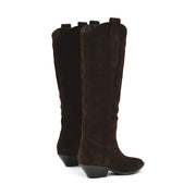Asken Leather Western Boots