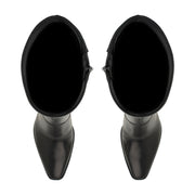 Zetta Leather Knee High Boots